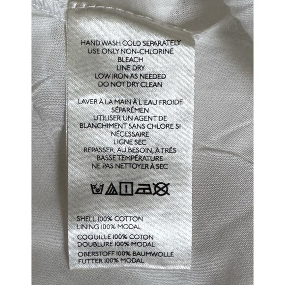 NWT Size L-Anthropologie The Keiko Cotton Mini Dress Danielle Kroll(NWT USD188) - Picture 11 of 16